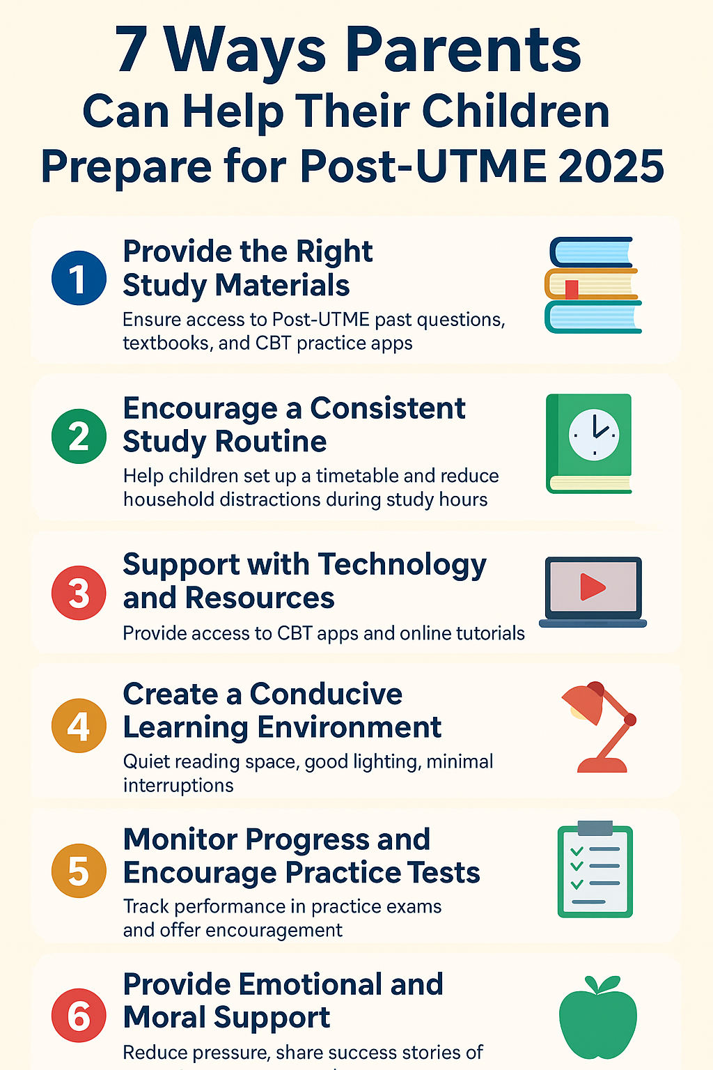 How Parents Can Help Their Children Prepare for Post-UTME