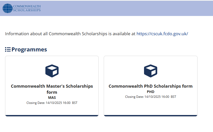 How to Apply for Commonwealth PhD Scholarships in Nigeria (2025 Guide)