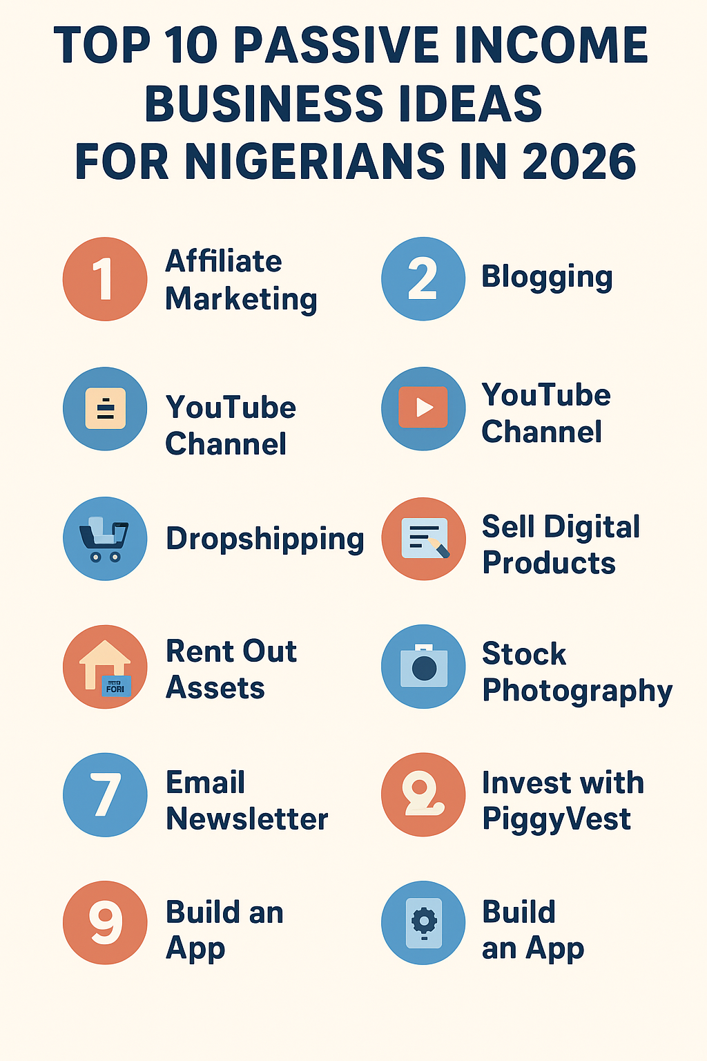 10 Business Ideas That Make Money While You Sleep for Free in Nigeria (2026 Guide)