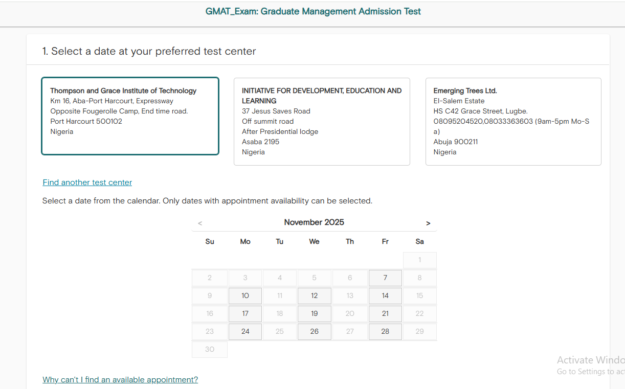 GMAT Exam in Nigeria: Registration, Dates & Preparation Outline (2026 Updated Guide)