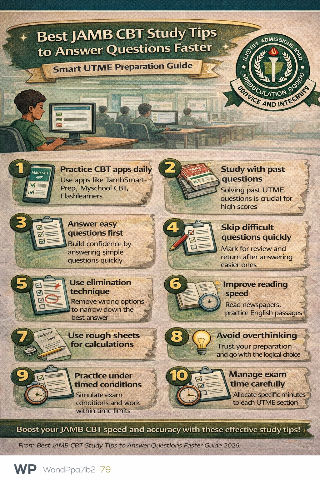 Best JAMB CBT Study Tips to Answer Questions Faster (Smart UTME Preparation Guide)