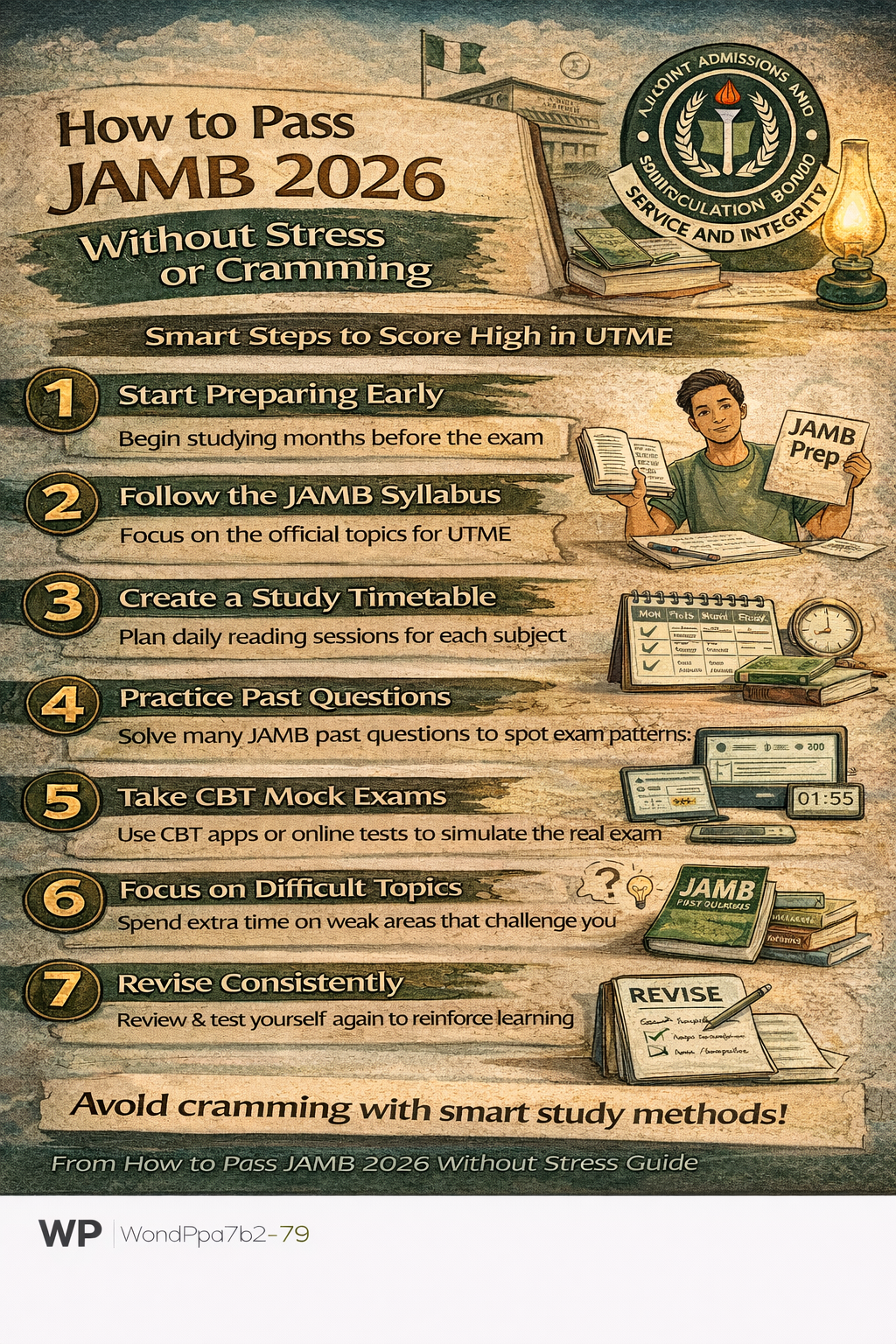 How to Pass JAMB 2026 Without Stress or Cramming