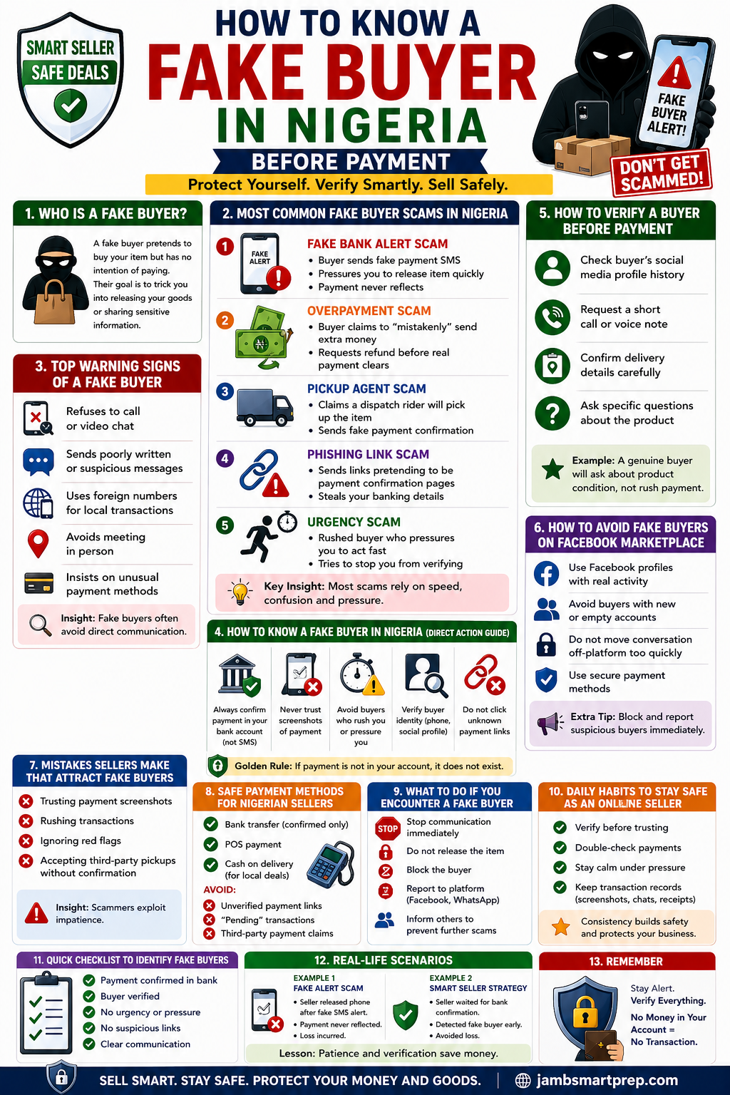 How to Know a Fake Buyer in Nigeria Before Payment