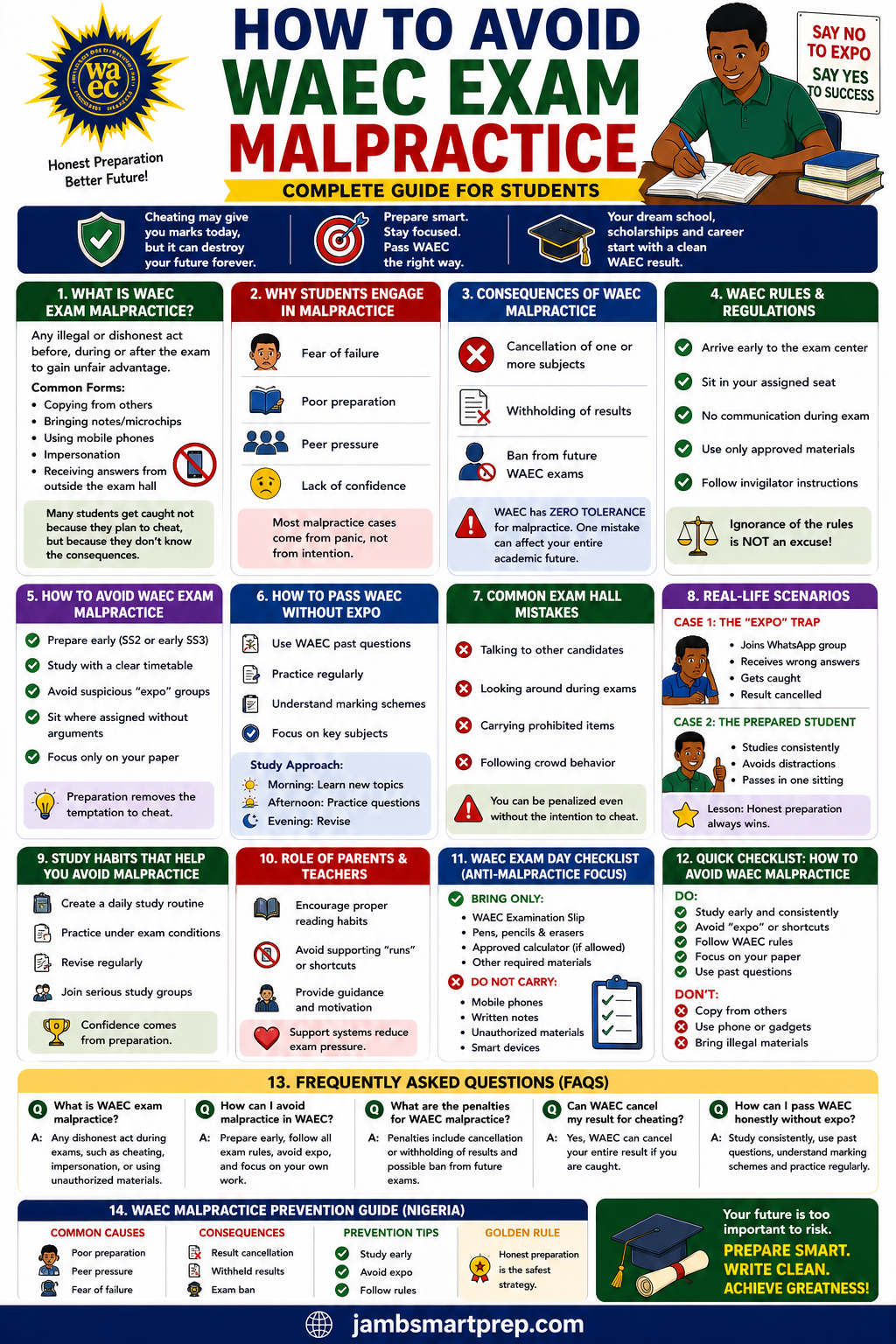 How to Avoid WAEC Exam Malpractice (Complete Guide for Students)