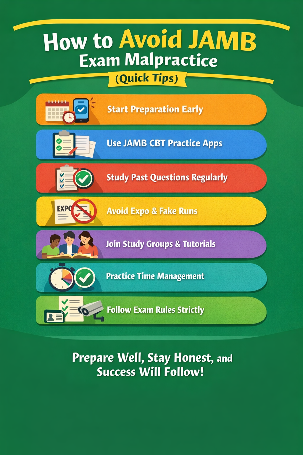 How to Avoid JAMB Exam Malpractice 2026 (Complete Guide for Students)