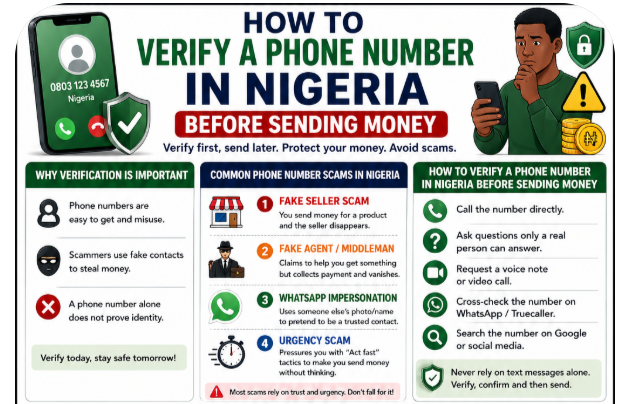 How to Verify a Phone Number in Nigeria Before Sending Money