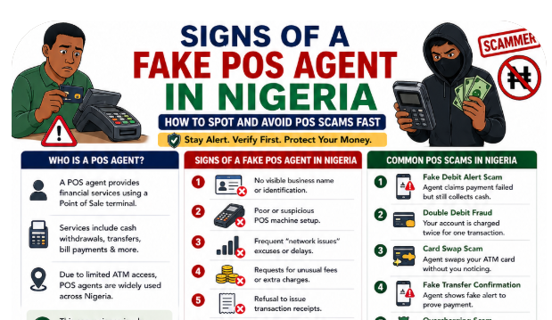 Signs of a Fake POS Agent in Nigeria (How to Spot and Avoid POS Scams Fast)