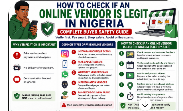 How to Check If an Online Vendor Is Legit in Nigeria (Complete Buyer Safety Guide)