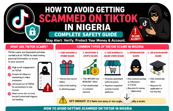 How to Avoid Getting Scammed on TikTok in Nigeria (Complete Safety Guide)