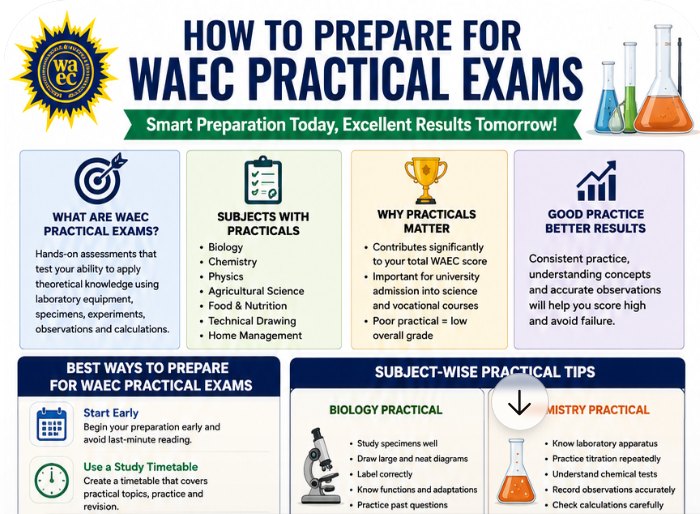 How to Prepare for WAEC Practical Exams