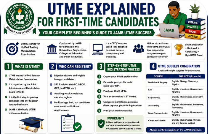 UTME Explained for First-Time Candidates