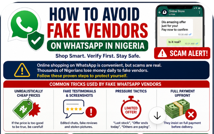 How to Avoid Fake Vendors on WhatsApp in Nigeria (Complete Safety Guide)
