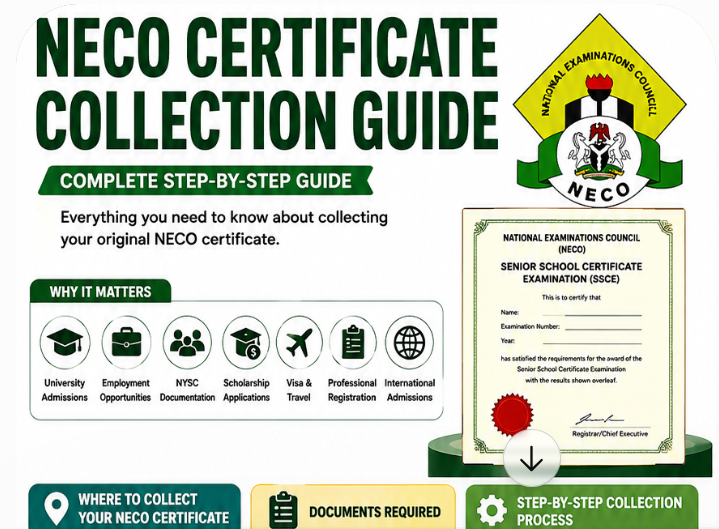 NECO Certificate Collection Guide