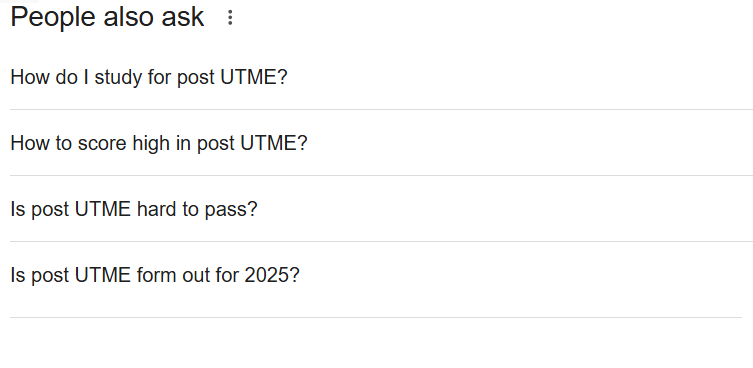 How Do I Prepare for Post-UTME 2025 and Pass Without Stress?
