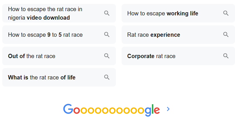 How to Escape the Rat Race in Nigeria: 10 Excellent Tips That Work
