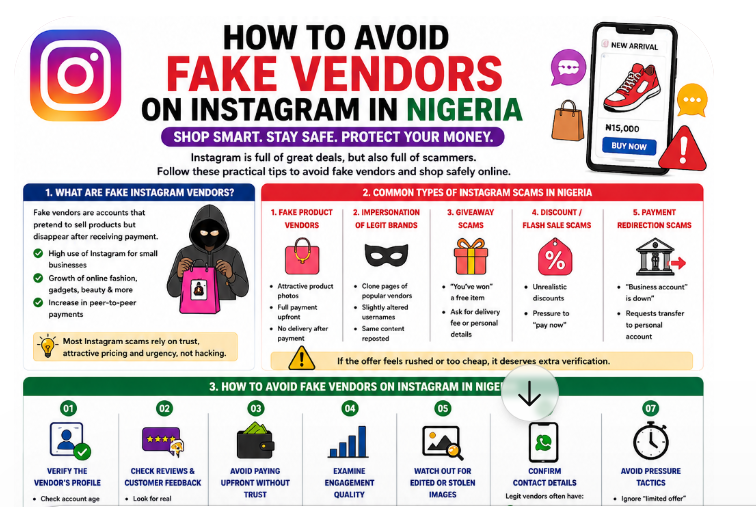 How to Avoid Fake Vendors on Instagram in Nigeria
