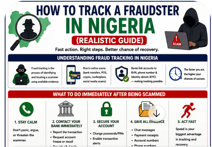 How to Track a Fraudster in Nigeria (Realistic Guide)