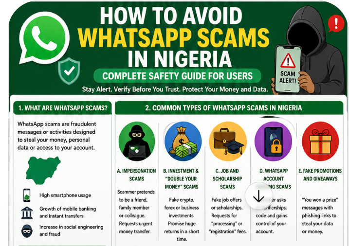 How to Avoid WhatsApp Scams in Nigeria (Complete Safety Guide for Users)