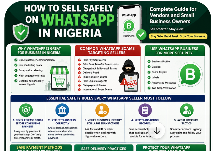 How to Sell Safely on WhatsApp in Nigeria: Complete Guide for Vendors and Small Business Owners