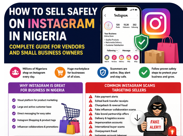 How to Sell Safely on Instagram in Nigeria 2026: Complete Guide for Vendors and Small Business Owners